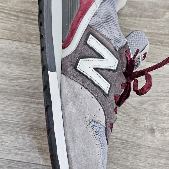 New Balance M996GK 996 Connoisseur Painters Grey Burgundy Mens US 13 USA Made main image 15